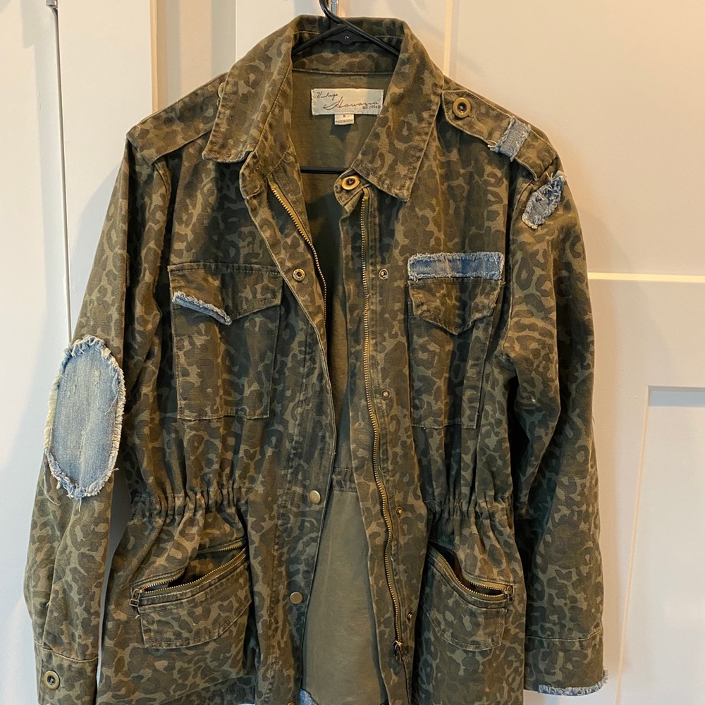 Army and Jean jacket